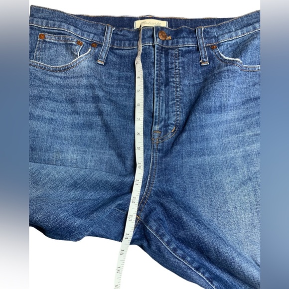 Madewell Size 32 The Perfect Vintage Crop Jean AE160 Bellbrook Wash Stretch - Picture 12 of 13